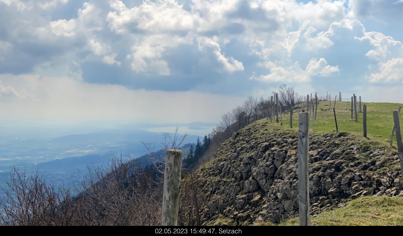 Vue depuis le bord du plateau du Hasenmatt